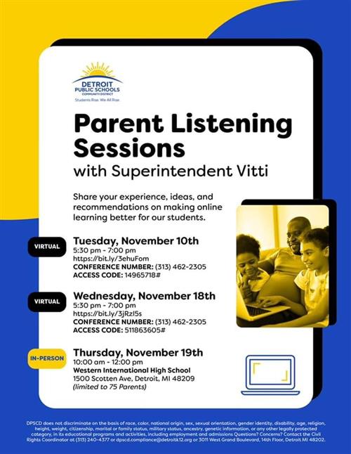 parenting listening sessions 